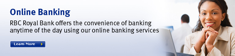 RBC Royal Bank offers the convenience of banking any time of day using our online banking services