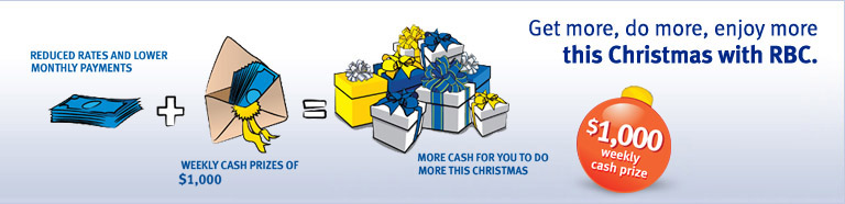 Get more, do more, enjoy more this Christmas with RBC!