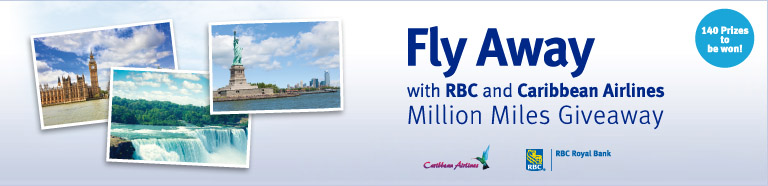 Fly Away with RBC and Caribbean Airlines Million Miles Giveaway