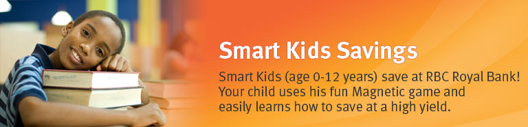 Smart Kids (age 0-12 years) save at RBTT! Your child uses his fun Magnetic game and easily learns how to save at a high yield.