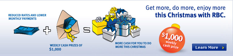 Get more, do more, enjoy more this Christmas with RBC!