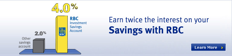 Earn twice the interest on your Savings with RBC!
