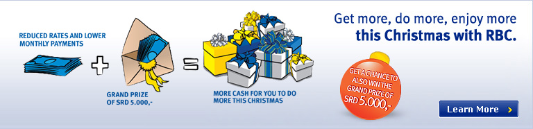 Get more, do more, enjoy more this Christmas with RBC!