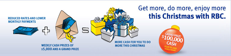 Get more, do more, enjoy more this Christmas with RBC!