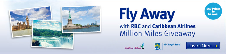 Fly Away with RBC and Caribbean Airlines Million Miles Giveaway!